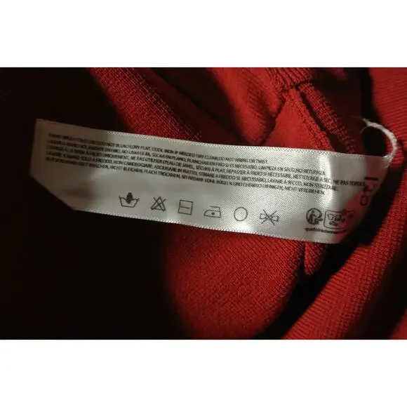 NEW, Cult Gaia RIVER KNIT DRESS in Merlot Red Size XL #LD098 - Picture 11 of 13